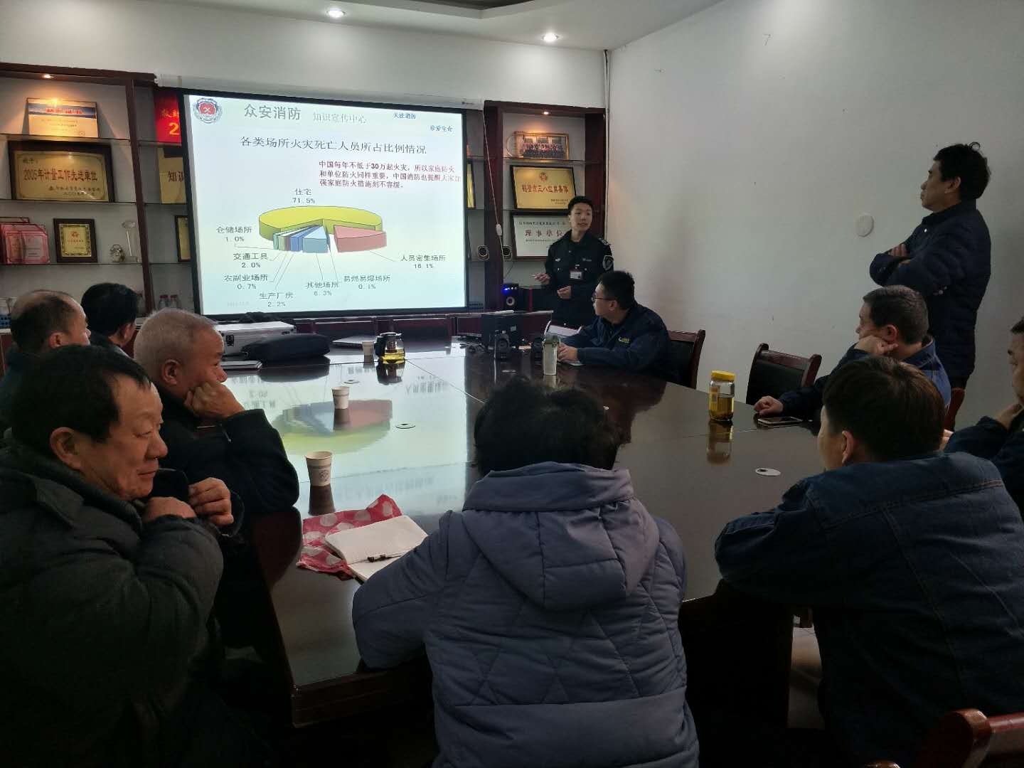 星空体育公司开展2018年消防安全知识培训